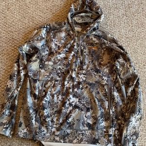 Sitka Heavyweight Zip T Hoody. Size XXL